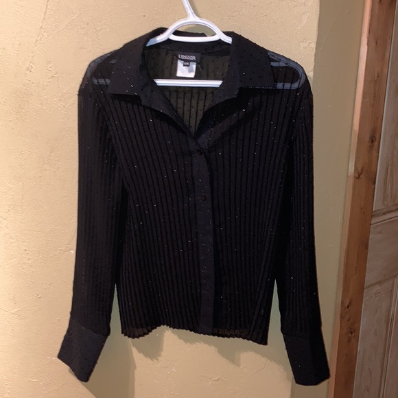 Sparkly Sheer Lindor Blouse - Picture 3 of 3